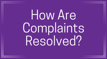 How Are Complaints Resolved?