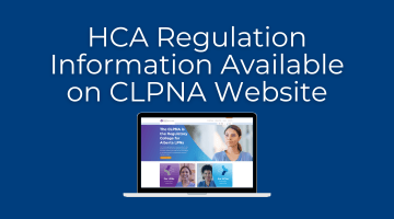 Health Care Aide Regulation Information Available on CLPNA Website